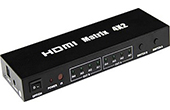 Phụ kiện máy chiếu | Bộ HDMI Matrix Sofly 4x2