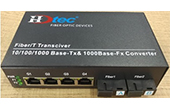 Switch PoE HDTEC | Converter 2-Port Quang AB 1G 4-Port PoE 1G Switch PoE HDTEC