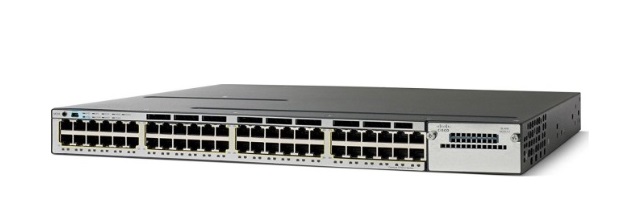 48-Port 10/100/1000 Ethernet PoE Switch Cisco Catalyst WS-C3750X-48PF-E