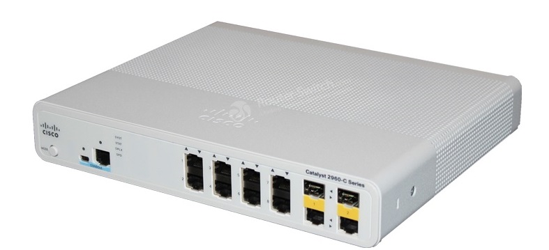 8-Port LAN Base Switch Cisco Catalyst WS-C2960C-8TC-L