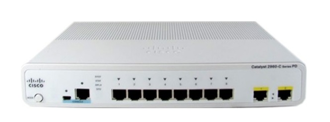 8-Port 10/100 Fast Ethernet Switch Cisco Catalyst WS-C2960CPD-8TT-L