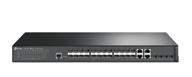 JetStream 28-Port Gigabit SFP L2 Managed Switch TP-LINK T2600G-28SQ