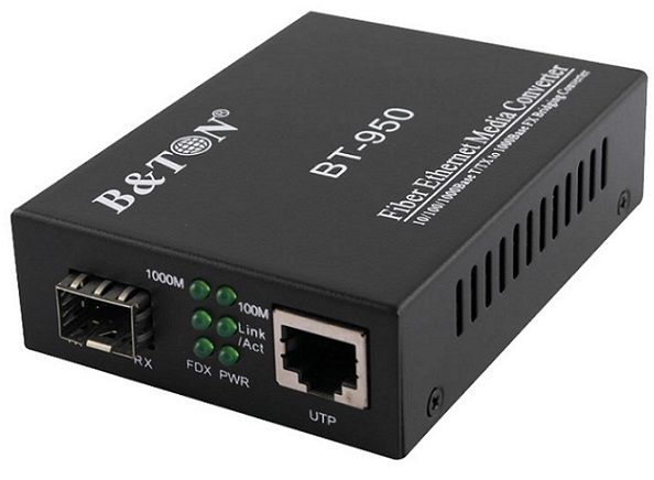 Chuyển đổi Quang-Điện Media Converter BTON BT-950SFP-GE