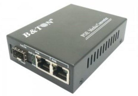 2-port 10/100Mbps PoE Switch BTON BT-6003FE