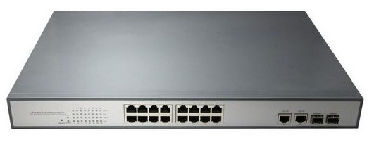 16 port 10/100Mbps PoE Switch BTON BT-6218FE-GESFP