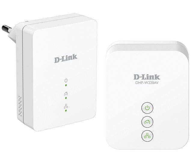 Powerline AV 2-in-1 WiFi Starter Kit D-Link DHP-W221AV/LEU