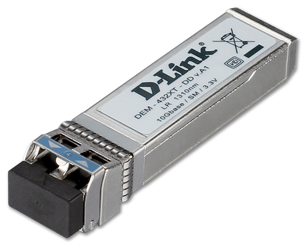 10GBASE-LR (Duplex LC) Single-mode SFP+ Transceiver D-Link DEM-432XT