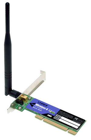 WIRELESS-G PCI ADAPTER LINKSYS WMP54G