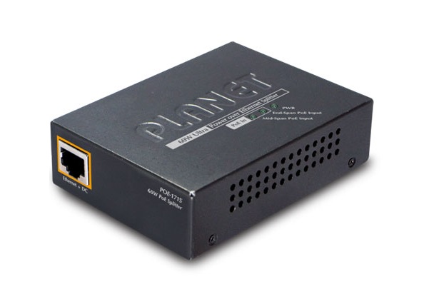 10/100/1000Mbps Ultra POE Spliter PLANET POE-171S