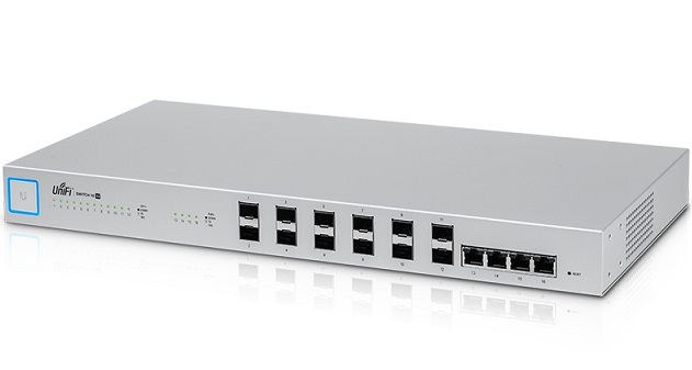 12-Port SFP 10G + 4-Port 10GbE RJ45 Switch UniFi US-16-XG