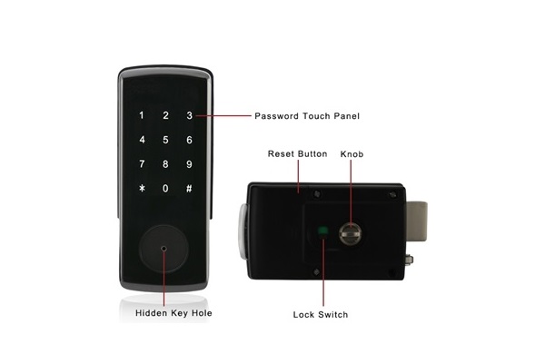 Khóa cửa điện tử 3in1 Viro-Smartlock VR-M10