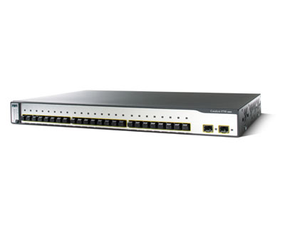 Switch CISCO Catalyst 3750 WS-C3750-24FS-S