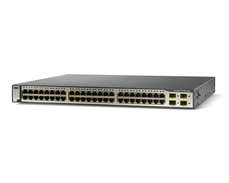 Switch CISCO Catalyst 3750 WS-C3750G-48TS-S