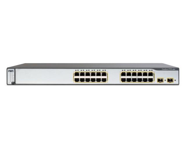 Switch CISCO Catalyst 3750 WS-C3750G-24PS-S