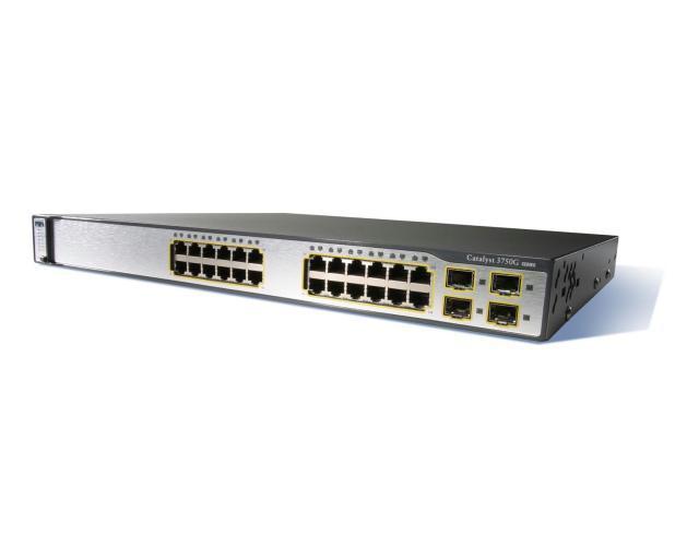 Switch CISCO Catalyst 3750 WS-C3750G-24PS-E