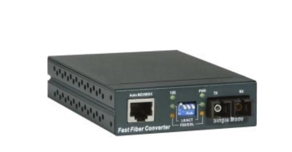 10/100 Mbps Multimode SC Media Converter COMMSCOPE/AMP (1591024-9)