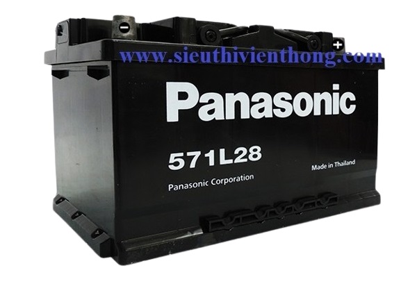 Ắc quy 12V-71AH PANASONIC 571L28 (DIN)