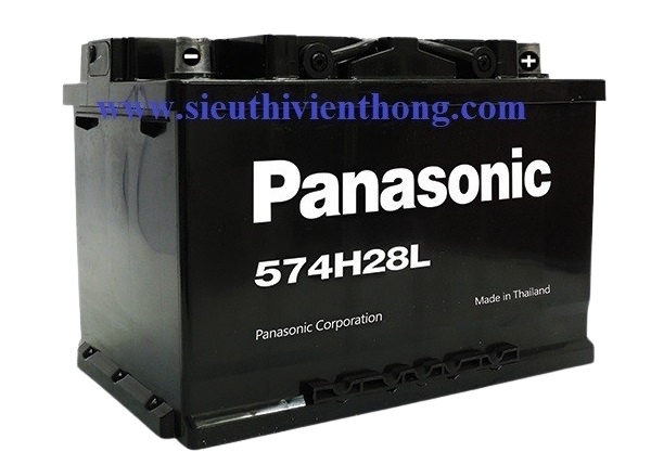 Ắc quy 12V-74AH PANASONIC 574H28L (DIN)