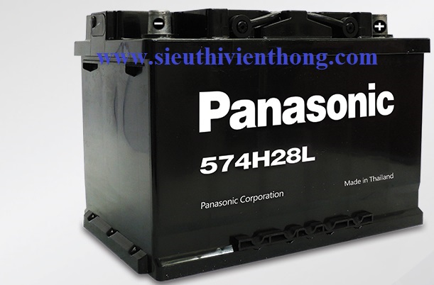 Ắc quy 12V-74AH PANASONIC 574H28L (DIN)