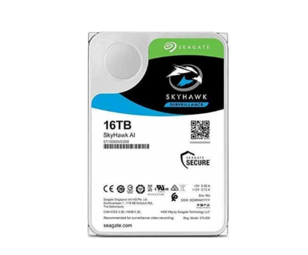 Ổ cứng chuyên dụng 16TB SKYHAWK SEAGATE ST16000VE000