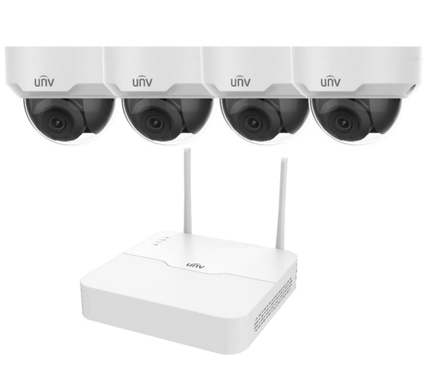 Bộ Kit camera IP Wifi UNV KIT/301-04LB-W/4*322ER3-VSF28W-D