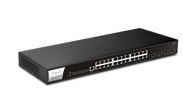 28-Port Layer2+ Managed Gigabit Switch DrayTek Vigorswitch G2280x