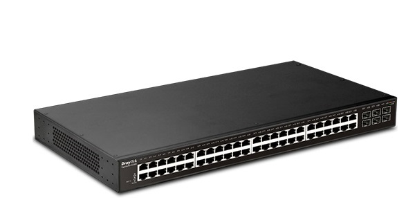 50-Port Layer 2 Managed Gigabit Switch DrayTek VigorSwitch G2500