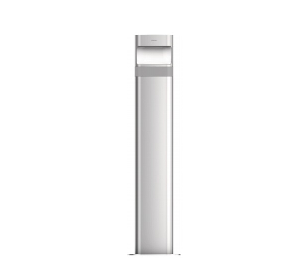 Stylish LED Bollard Light Long 8.5W THEBEN theLeda D10 BL plus AL