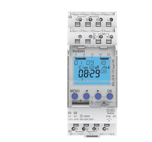 Digital Time Switches THEBEN SELEKTA 172 top3 RC