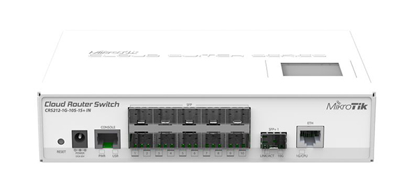 Smart Switch Gigabit Mikrotik CRS212-1G-10S-1S+IN