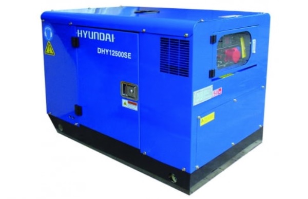 Máy phát điện chạy dầu HYUNDAI DHY12500SE