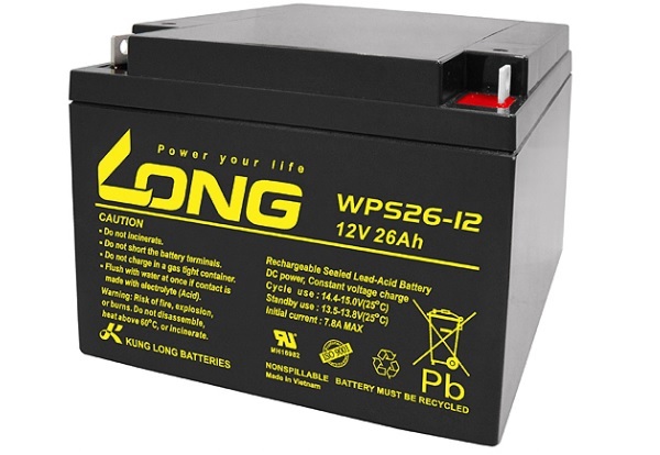 Ắc quy 12V-26Ah Long WPS26-12