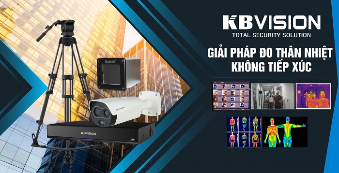 Giải pháp camera đo thân nhiệt không tiếp xúc KBVISION