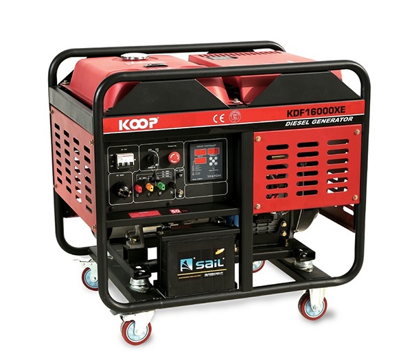 Máy phát điện chạy dầu Diesel 12.0kVA KOOP KDF16000XE