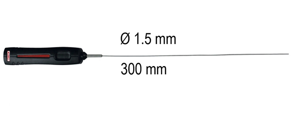 Đầu đo nhiệt độ dải thấp kiểu S, khoảng đo nhiệt độ thấp KIMO SIT-300BT