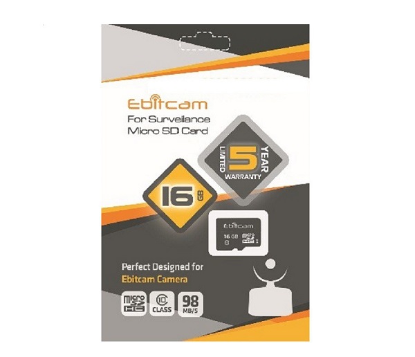 Thẻ nhớ SD Card 16GB EBITCAM