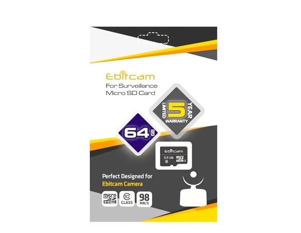 Thẻ nhớ SD Card 64GB EBITCAM