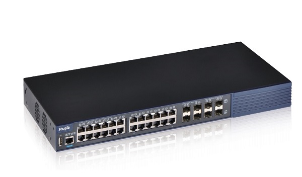 24-Port 10/100/1000Base-T+8-Port 100/1000Base-X SFP Switch Ruijie RG-S5750-24GT/8SFP-E