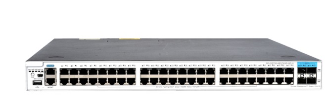 48-port 10/100/1000BASE-T PoE+, 4-port 10GE SFP+ Switch Ruijie RG-S5750-48GT4XS-HP-H