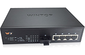 Switch WINTOP | 4-port 10/100/1000Base-T+2-port 1000Base-F PoE Switch WINTOP YT-DS106-2GF4GT-AT