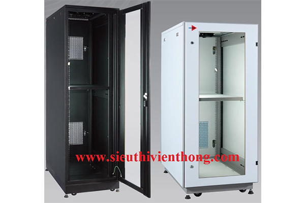 VMA-RACK Cabinet cửa mica 19 inch 12U-D600 VMA-C1206MD