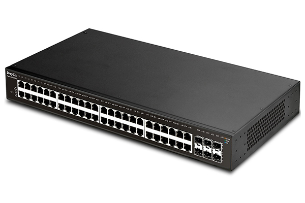 54-Port Layer2+ Managed Gigabit Switch Draytek VigorSwitch G2540x