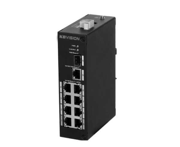 8-port ePoE Switch KBVISION KX-CSW08iP1