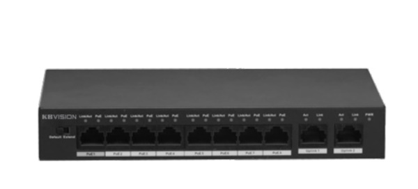 8-port 10/100Mbps PoE Switch KBVISION KX-ASW08P2