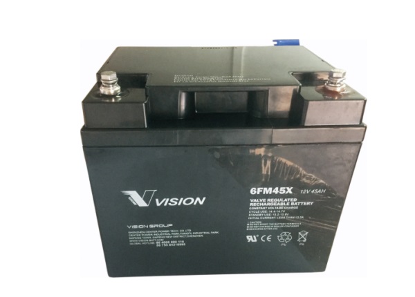 Ắc quy 12V-45Ah VISION 6FM45-X