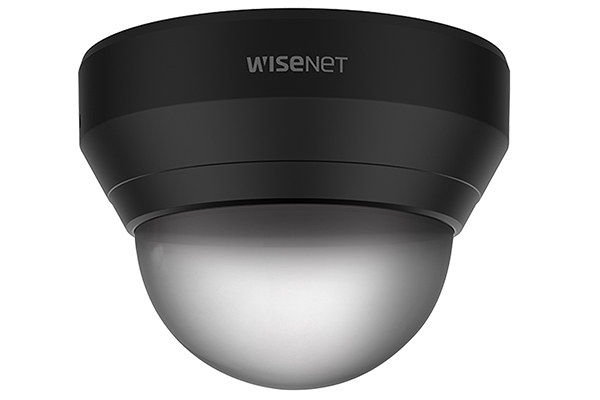 Vỏ che khói camera Dome màu đen Hanwha Techwin WISENET SPG-IND12B