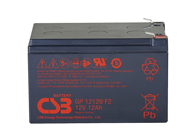 Ắc quy 12V-12AH CSB GP12120F2