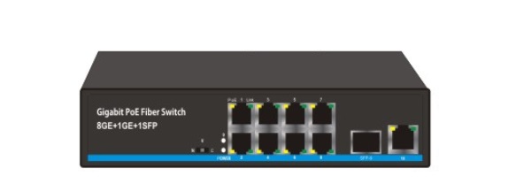 8-Port GE PoE + 1-Port Giga Uplink + 1-Port SFP Switch HASIVO S1200WP-8G-1TS