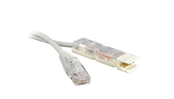 Patch cord CAT5e 110-RJ45 2 pair VIVANCO VC110P5B23 (Unshielded, PVC, 3m)