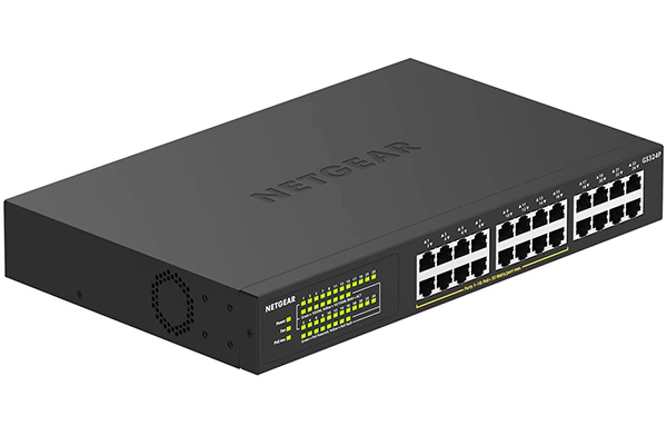 24-port Gigabit Ethernet Unmanaged PoE+ Switch with 16-Ports PoE+ NETGEAR GS324P